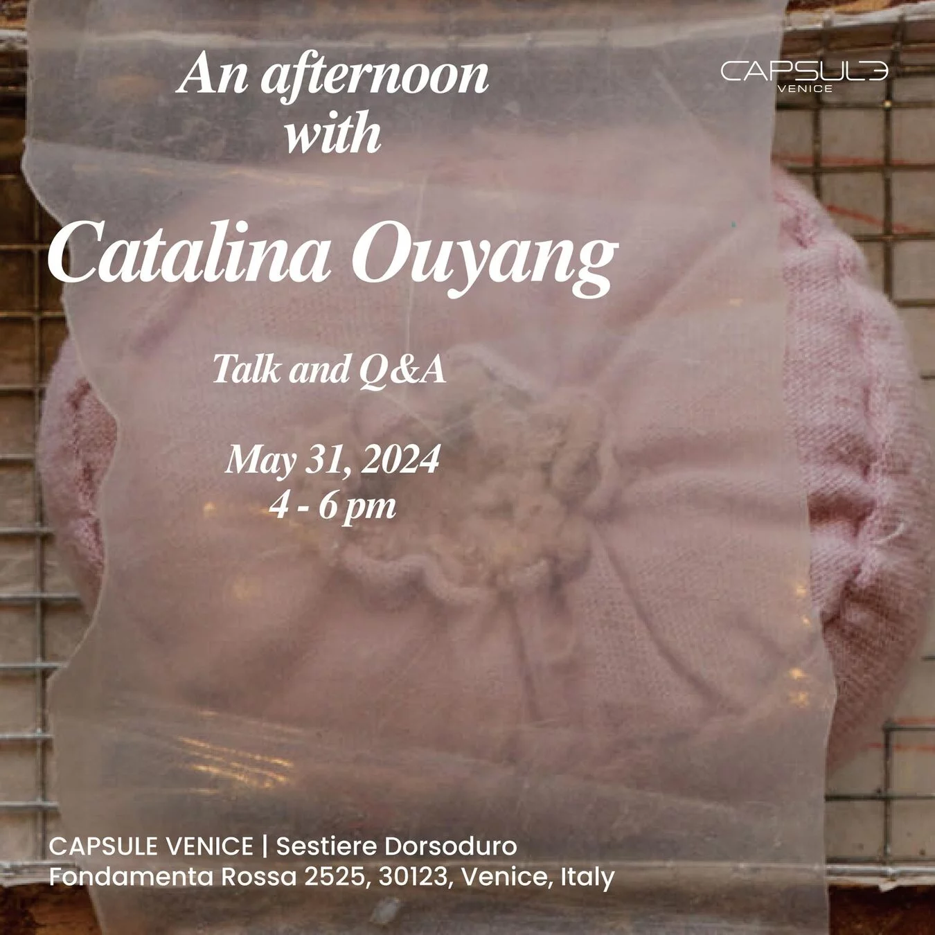 An Afternoon with. Catalina Ouyang