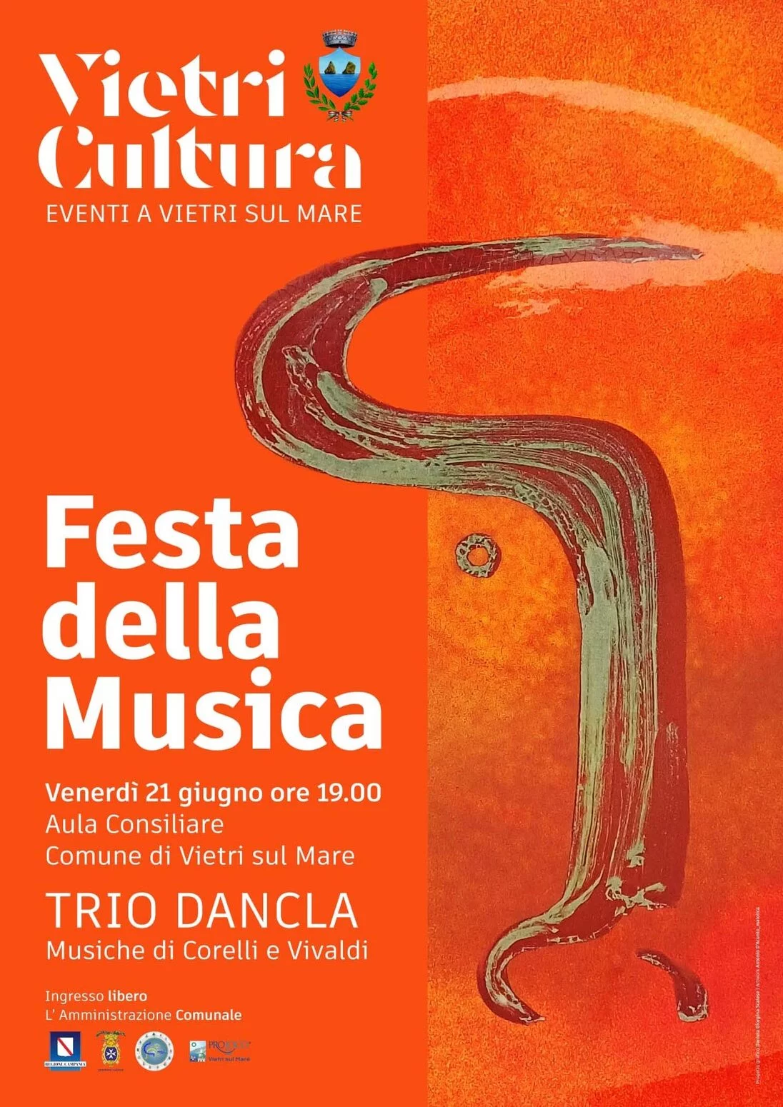 Vietri Cultura. Festa della Musica. concerto del Trio Dancla