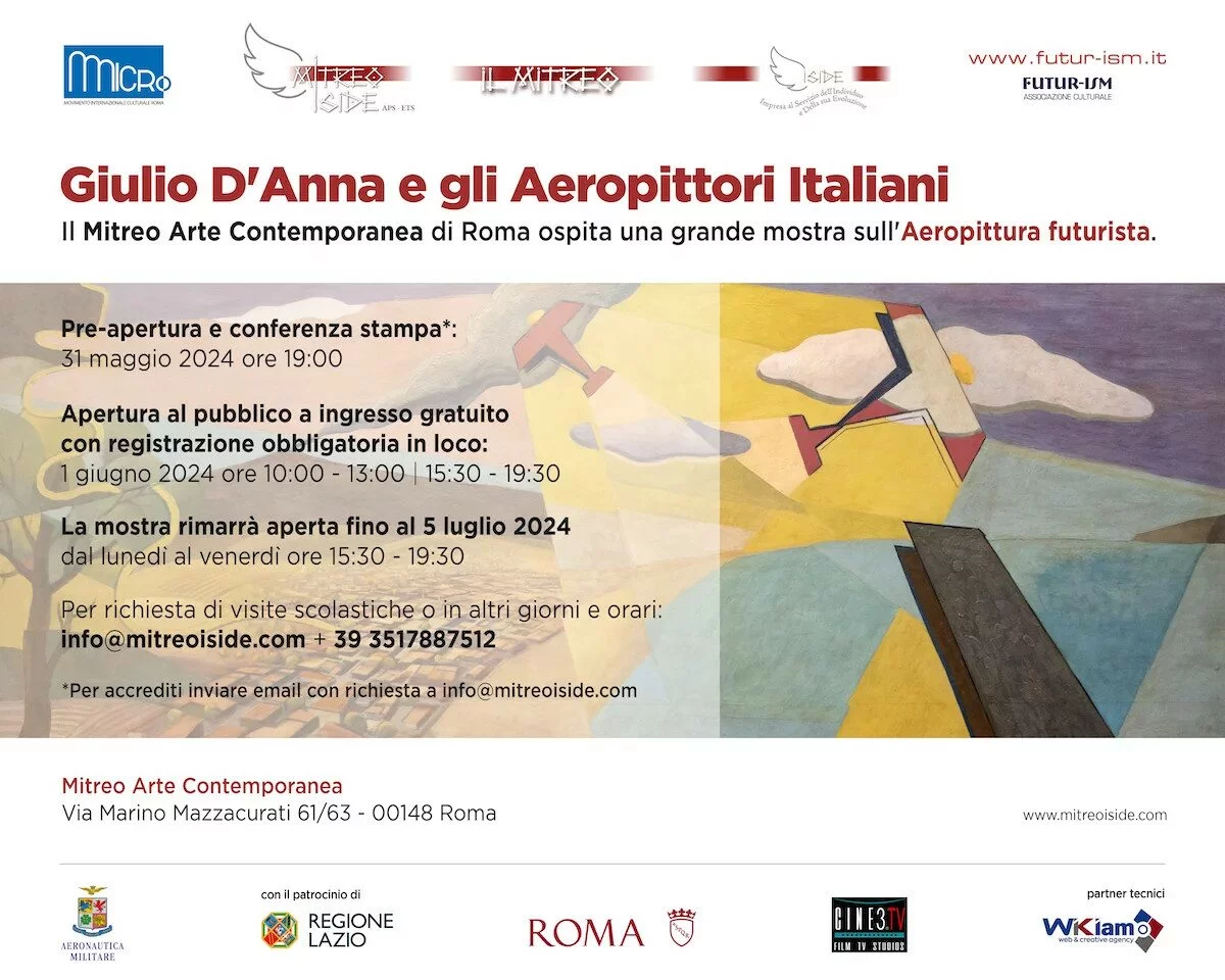 Aeropittura Futurista: Giulio D'Anna e gli Aeropittori Italiani