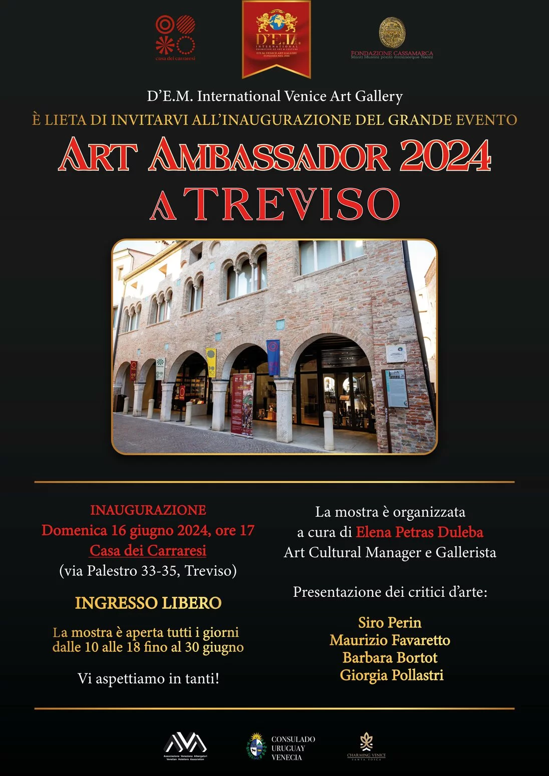 Art Ambassador 2024 a Treviso