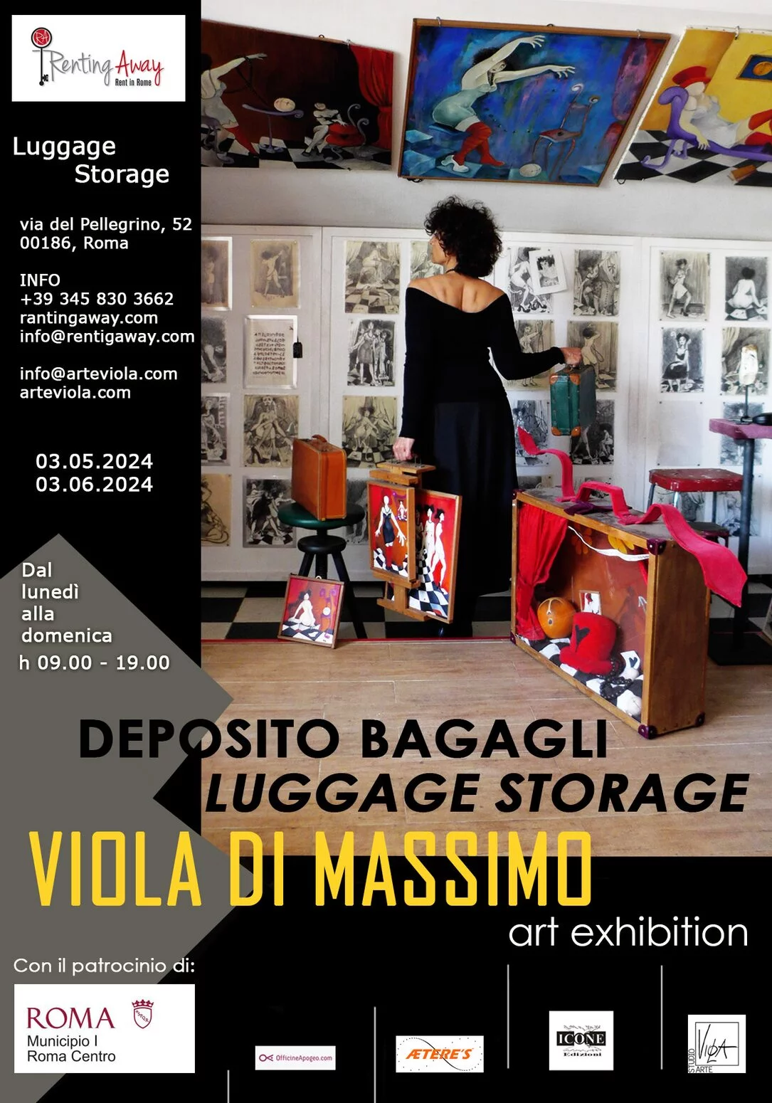 Viola Di Massimo. Deposito bagagli