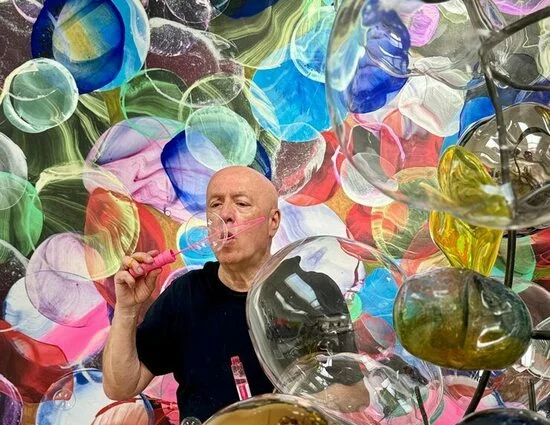 Jiri Georg Dokoupil. Venetian bubbles
