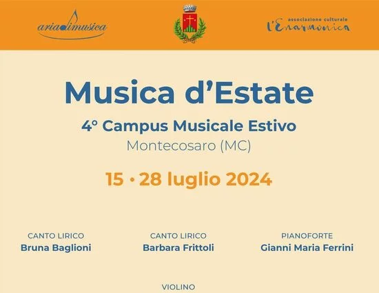 Campus Musicale Estivo a Montecosaro