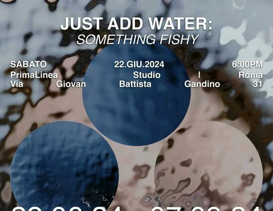 Just add water: Something fishy