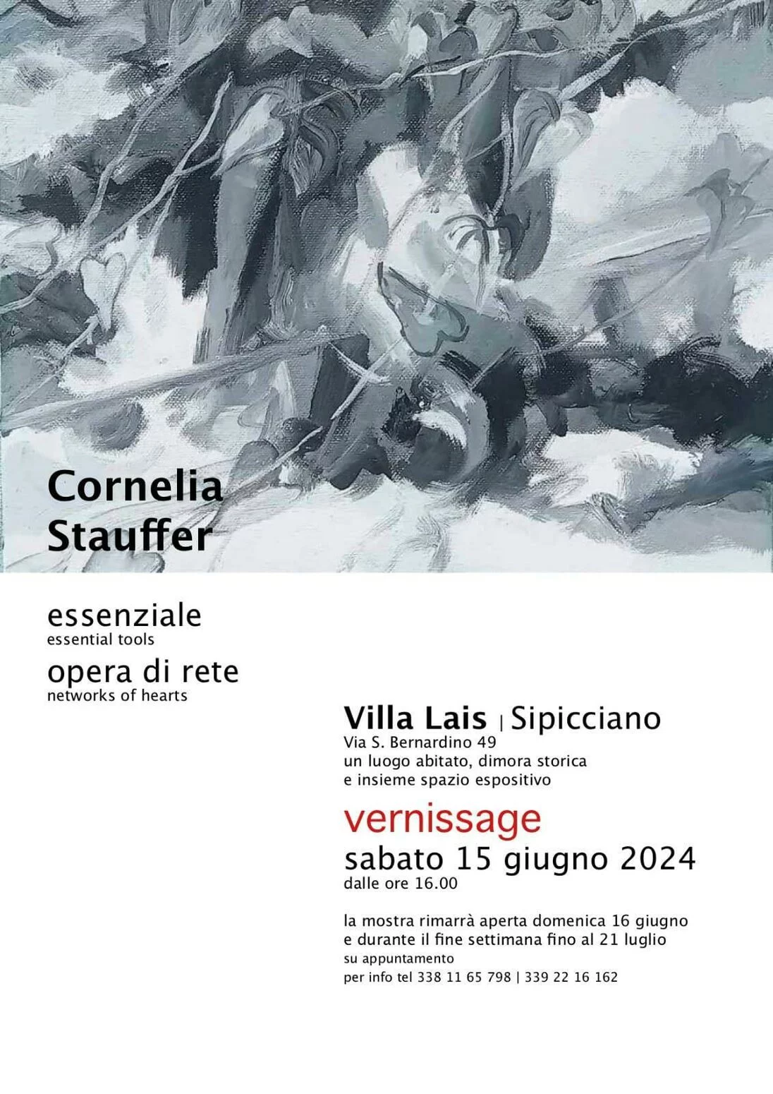 Cornelia Stauffer. Essenziale & Opera di Rete